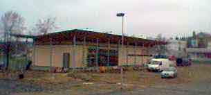 Jämsän UUSI bussiasema. dösäparkki, linja-auto asema.